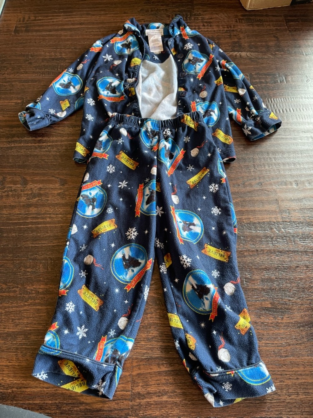 Kids Polar Express Pajamas